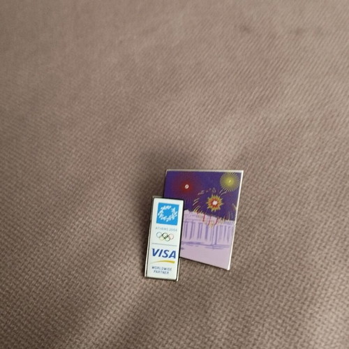 Athens 2004 Olympic Pins set like new, pack of six