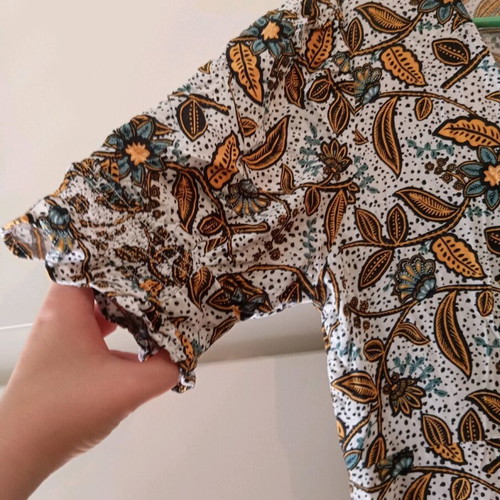 Sfera maxi floral dress used, viscose, size L