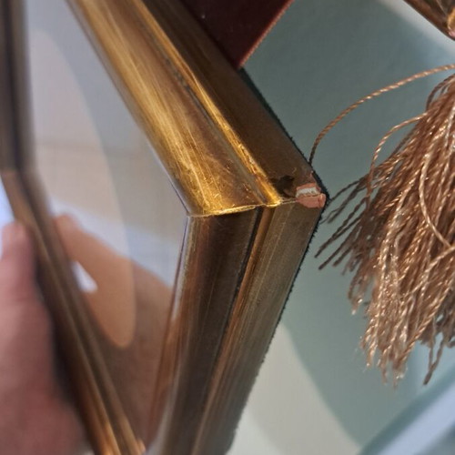 Vintage decorative double wall frame used, classic style
