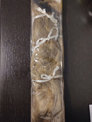 Εξτένσιον τρέσα μαλλιών QuickIn 40εκ ξανθά σαν καινούργιο