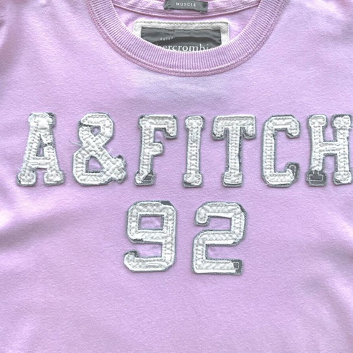 Abercrombie & Fitch Muscle Fit T-shirt pink size S like new