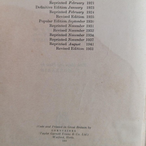 The Outline of History by H. G. Wells used vintage English book 1951 edition