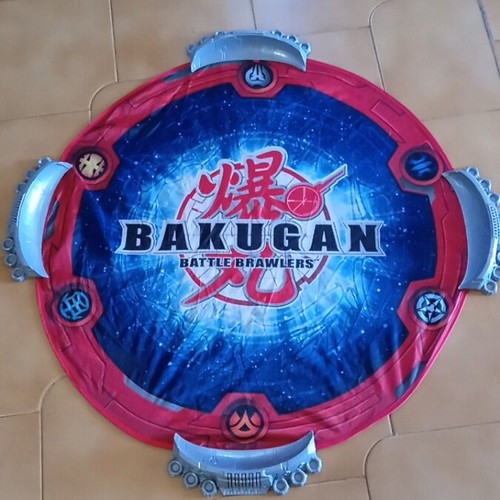 Bakugan fabric playmat like new with carrying case
