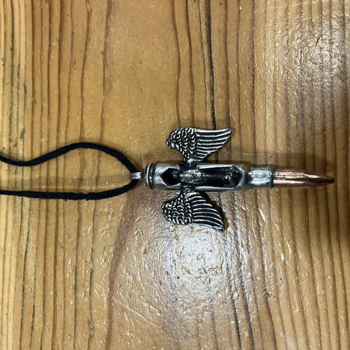 Jewelry from a real bullet, silver