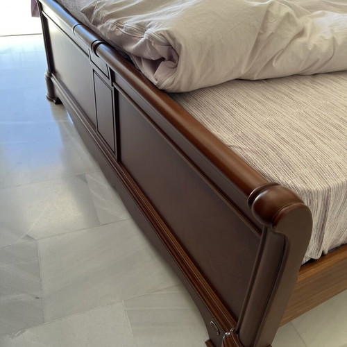 Bedroom furniture set like new with bed 160x200, dresser, mirror, 2 nightstands