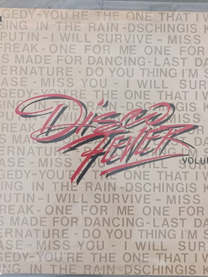 Vinyl record Disco hits used