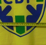 Εθνική Βραζιλίας παλιό διαφημιστικό μπάνερ μεταχειρισμένο 42cm x 120cm