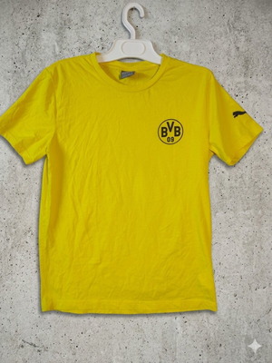 Puma Borussia Dortmund BVB Graphic T-Shirt Medium like new