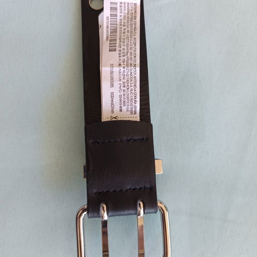 Bershka Black Wide Belt with Metal Eyelets and Double Buckle New