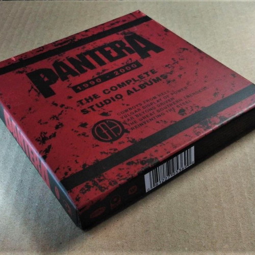 Pantera The Complete Studio Albums 1990-2000 5CD Box Set new, metal