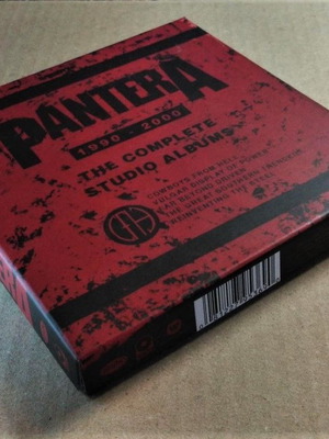 Pantera The Complete Studio Albums 1990-2000 5CD box set σαν καινούργιο, metal