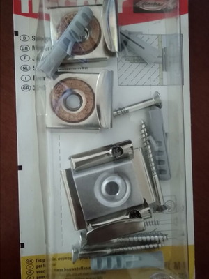 Mirror support set new, sealed