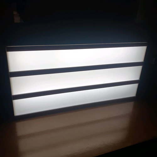 Cinema light box like new, large size 37x18