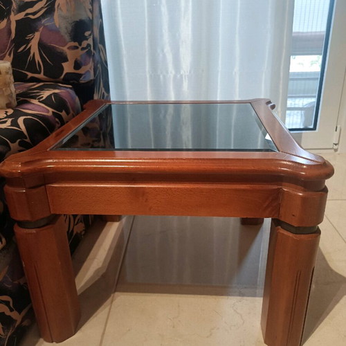 Corner sofa 6 seats used with set of 3 tables