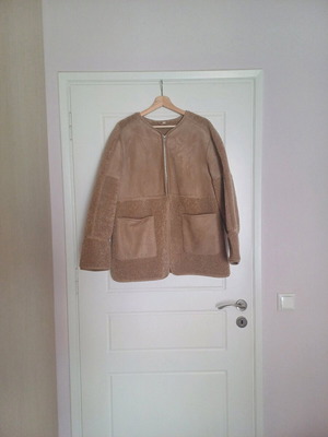 Μπουφάν Per Una Marks & Spencer μπεζ σαν καινούργιο, μέγεθος L