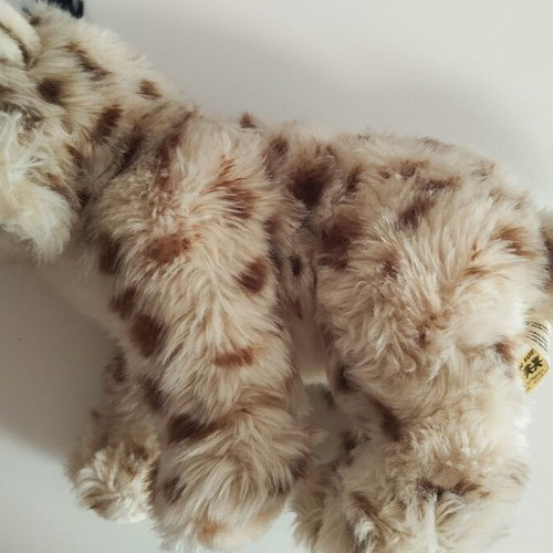 WWF Plush Realistic Iberian Lynx 35cm Like New
