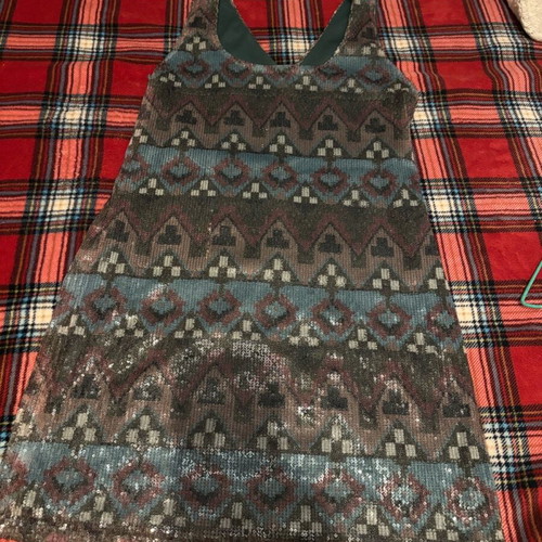 Evening dress used, multicolored, size S
