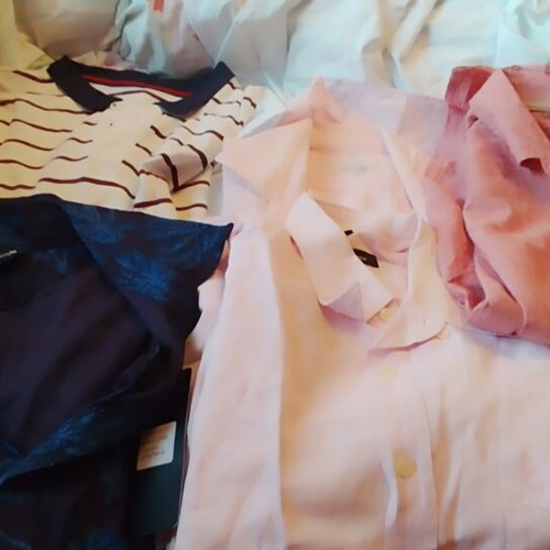 Men's shirts and t-shirts Large like new, pack of 5