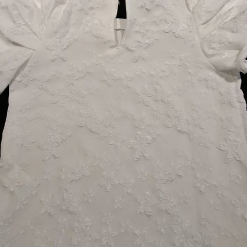 Shein Dressy Blouse 10 Years Like New White