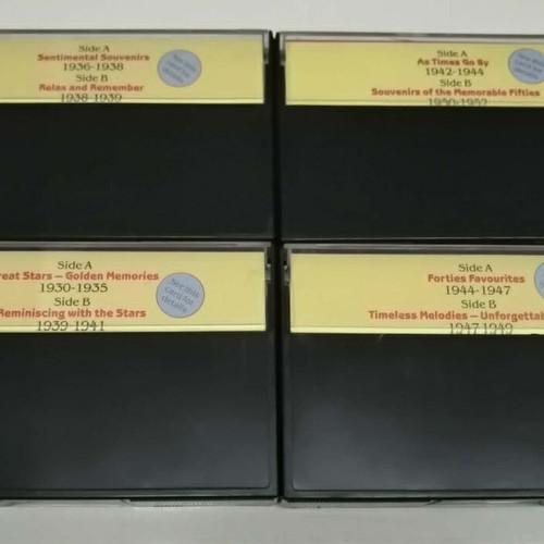The Bing Crosby Years cassette set like new, classical music