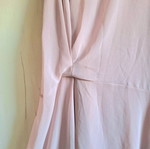 ZARA Asymmetric Dress new, ash rose color, chiffon