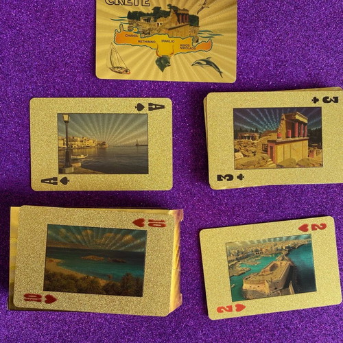 Golden Crete Playing Cards like new