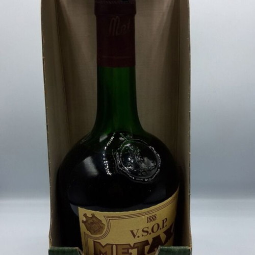 Metaxa V.S.O.P. Brandy vintage sealed with original green box like new