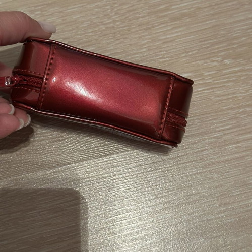 MAC Cosmetics mini pouch red new
