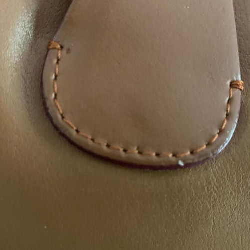 CB Collection leather shoulder bag used, brown