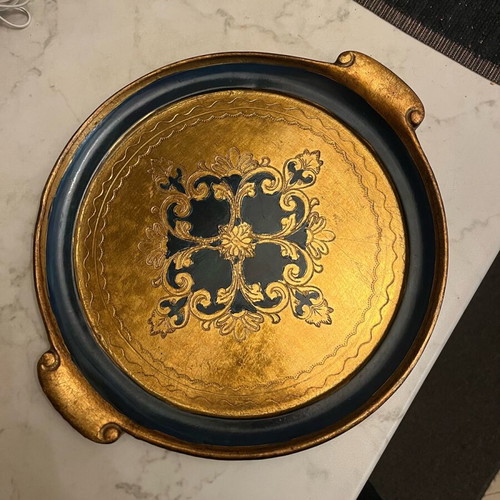 Wooden decorative tray in like new condition
