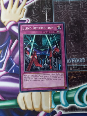 Blind Destruction Yu-Gi-Oh! card, common