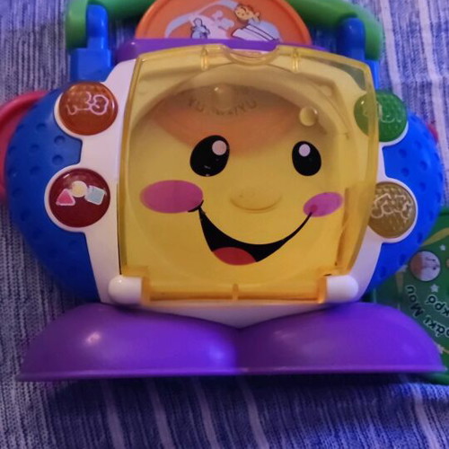 Fisher Price Laugh Learn Sing used, fully functional, button color wear