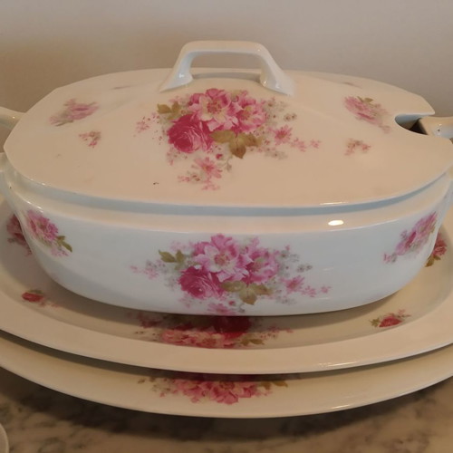 EPIAG porcelain dinnerware set 26 pieces from Czechoslovakia