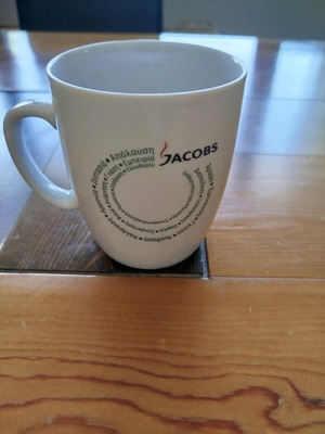 Jacobs mug used, collectible coffee cup