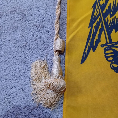 Banner with Byzantine double-headed eagle like new