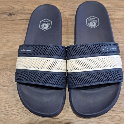 Helly Webber men's slippers like new, polyurethane, size 41, blue