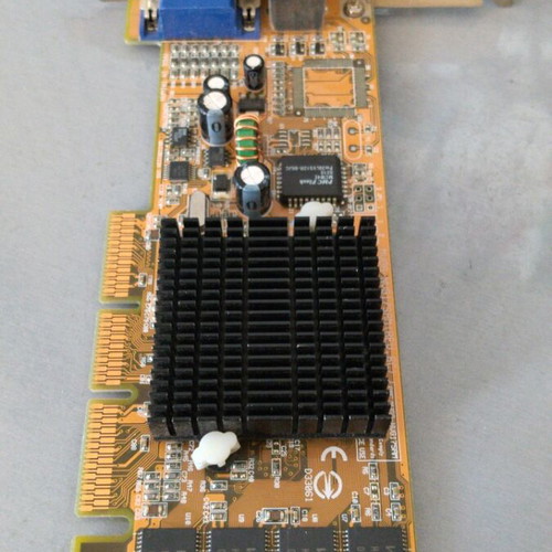 PixelView NVIDIA GeForce4 MX440-SE 64MB AGP graphics card used with TV-Out