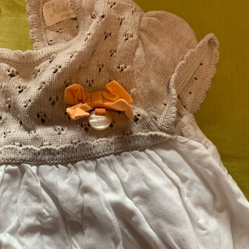 Summer dresses used for 1-year-old girl, pack of 3 pieces
