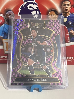 2025-26 Panini Select Ligue 1 κάρτα Kang-in Lee Purple Dragon Scale