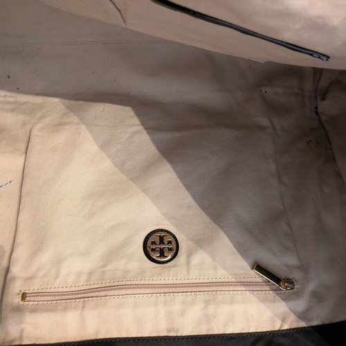 Tory Burch tote bag used, black shoulder
