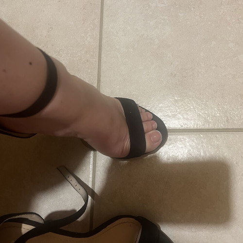 Sandals used, all given together, size 37, multicolor