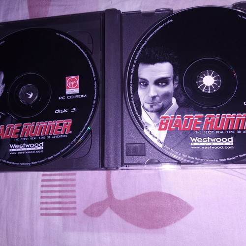 Blade Runner PC CD-ROM used, adventure game 4cd 1997