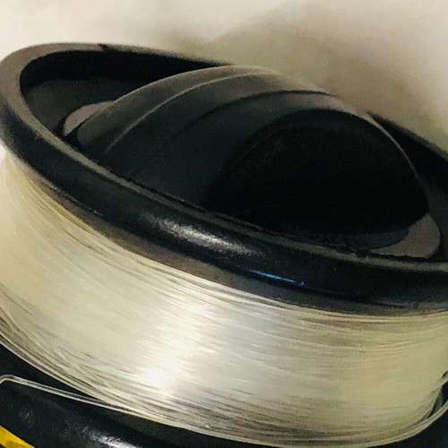 Transparent craft fishing line new, 10 meters, 0.4 mm thick