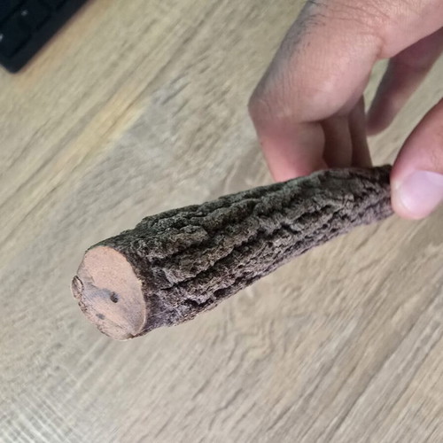 Handmade wooden pencil "Venice" from natural branch like new