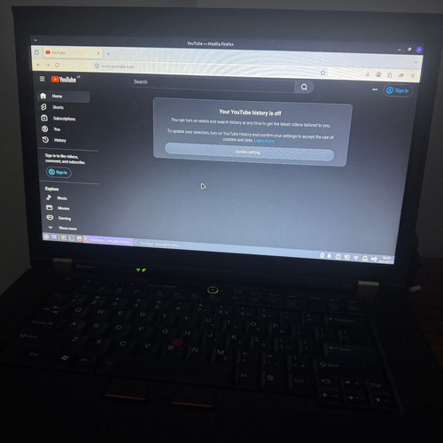 Lenovo ThinkPad T520 i5-2520M 2.50Ghz φορητός υπολογιστής μεταχειρισμένος με Linux Mint