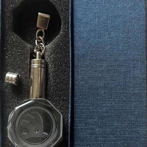 Skoda vintage keychain new