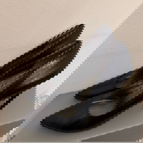 Nine West Γόβες Δερμάτινες σαν καινούργιο, μαύρες, νούμερο 39