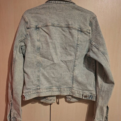Denim jacket slightly elastic-soft like new, blue, size M
