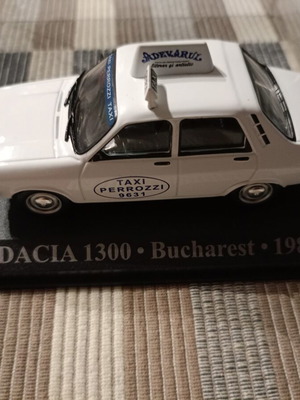 Deagostini Dacia 1300 Bucharest 1980 Taxi μοντέλο μεταχειρισμένο