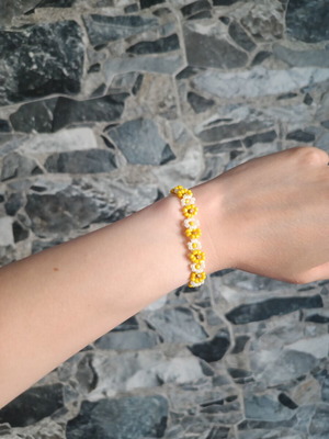 Handmade beaded bracelet new, multicolor